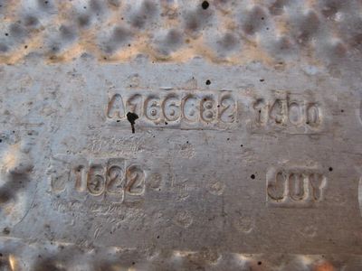 2014 Mercedes-Benz ML550 Exhaust Heat Shield - 166-682-14-00