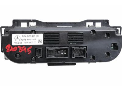 2013 Mercedes-Benz GLK350 A/C Switch - 204-830-33-90