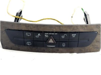 2011 Mercedes-Benz CLS63 AMG Hazard Warning Switches - 211-821-07-81-7167
