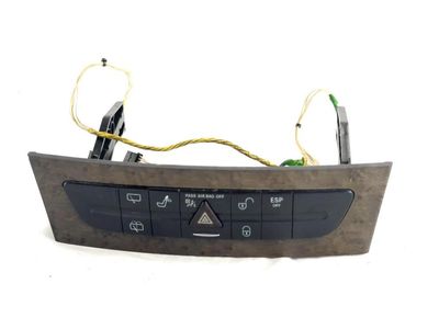 2011 Mercedes-Benz CLS63 AMG Hazard Warning Switches - 211-821-07-81-7167