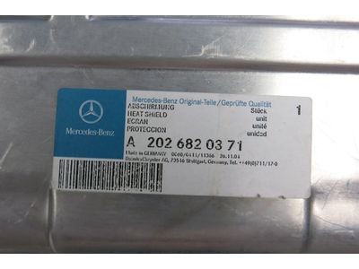 1998 Mercedes-Benz C280 Exhaust Heat Shield - 202-682-03-71