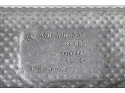 2018 Mercedes-Benz GLC300 Exhaust Heat Shield - 205-470-03-47