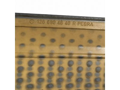 1990 Mercedes-Benz 560SEC Door Moldings - 126-690-66-40