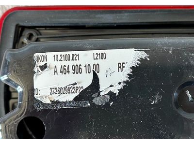 2006 Mercedes-Benz G500 Tail Light - 463-820-20-64