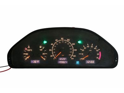 1998 Mercedes-Benz C280 Instrument Cluster - 202-540-65-48