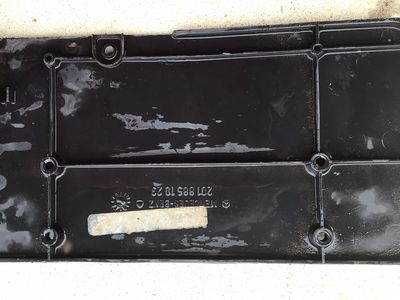 1986 Mercedes-Benz 190D License Plate - 201-885-10-23