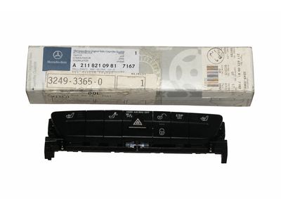 Mercedes-Benz CLS550 Hazard Warning Switch - 211-821-09-81-7167