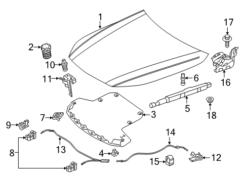 Mercedes-Benz 000-991-76-95 Insulation Fastener