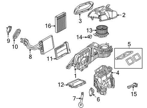 Mercedes-Benz 223-820-30-03 Wire Harness
