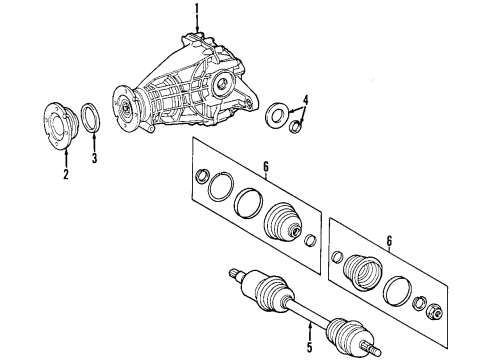 Mercedes-Benz 164-540-02-88 Actuator