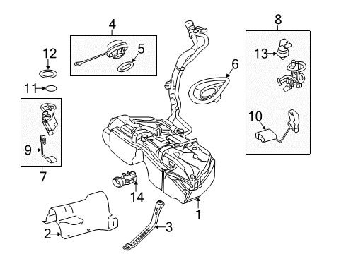Mercedes-Benz 278-070-32-95 Fuel Rail