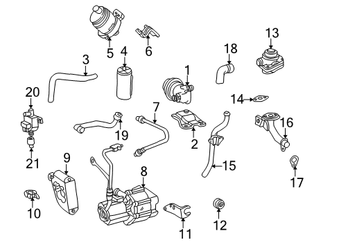 Mercedes-Benz 000-470-22-93 Purge Solenoid