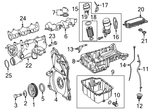 Mercedes-Benz 642-092-04-01 Fuel Filter