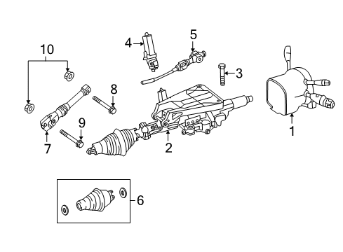Mercedes-Benz 218-900-78-01-9051 Multifunction Switch