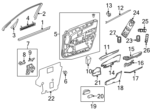 Mercedes-Benz 204-870-19-58-9051 Switch