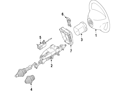 Mercedes-Benz 000-462-16-23-8K49 Shroud