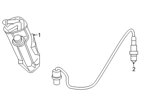 Mercedes-Benz 176-078-05-00 Oil/Air Separator
