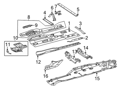 Mercedes-Benz 000000-008967 Stiffener Bolt