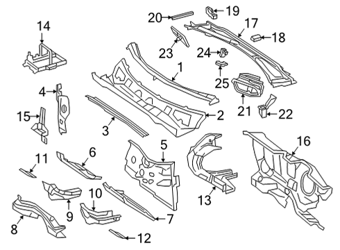 Mercedes-Benz 247-830-98-01-64 Access Cover