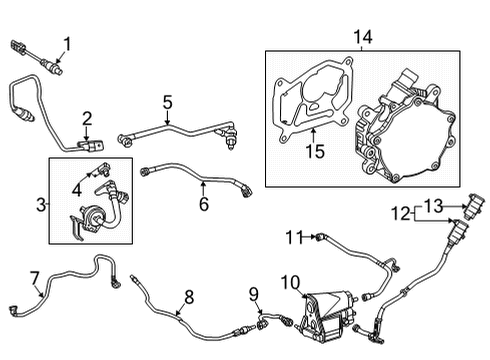 Mercedes-Benz 260-010-98-00 Oil/Air Separator