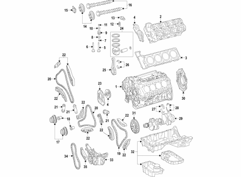 Mercedes-Benz 177-030-14-00 Crankshaft