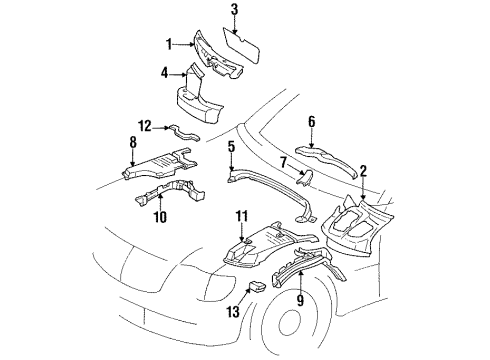 Mercedes-Benz 140-821-16-98 Cover Seal