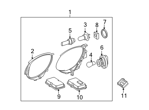 Mercedes-Benz 251-820-01-59 Repair Kit