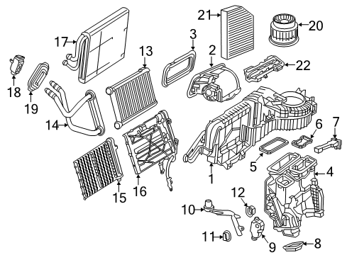 Mercedes-Benz 206-820-88-00 Wire Harness