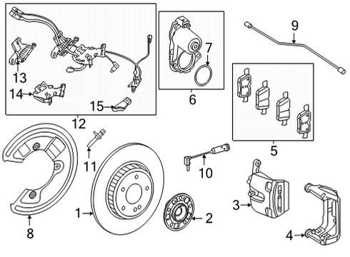 Mercedes-Benz 223-423-74-00 Caliper
