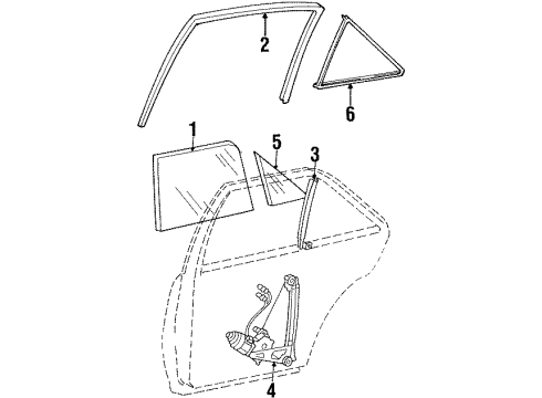 Mercedes-Benz 124-730-09-19 Partition