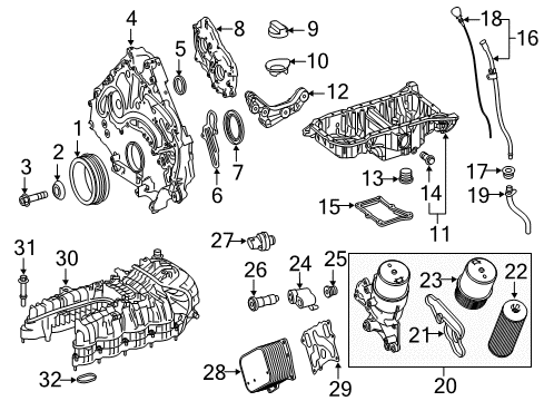Mercedes-Benz 001-153-13-32 Oil Pressure Sending Unit