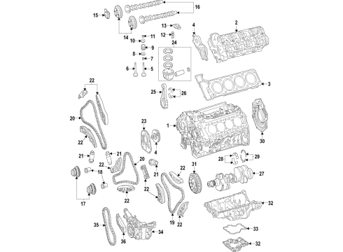 Mercedes-Benz 177-030-25-00 Crankshaft