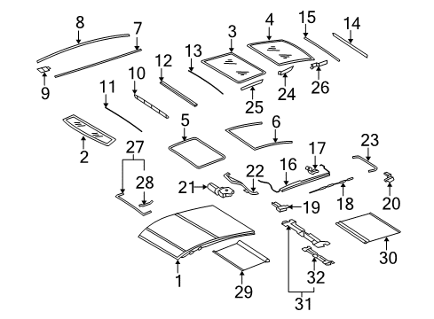 Mercedes-Benz 221-720-26-35 Lock Actuator