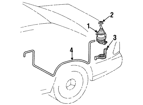 Mercedes-Benz 140-800-01-18 Actuator Bracket