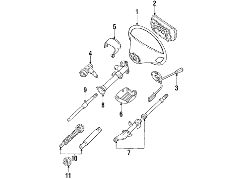 Upper Shaft Diagram for 201-460-20-09
