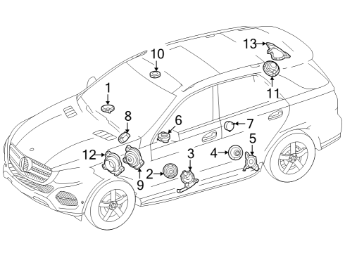 Speaker Diagram for 206-820-34-00
