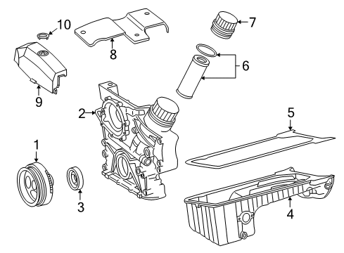1994 Mercedes-Benz C220 Engine Parts, Mounts, Cylinder Head & Valves, Camshaft & Timing, Oil Pan, Oil Pump, Crankshaft & Bearings, Pistons, Rings & Bearings, Variable Valve Timing