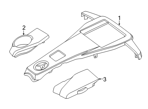 2014 Mercedes-Benz S550 Engine Appearance Cover