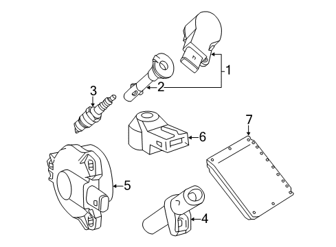 2007 Mercedes-Benz R350 Ignition System