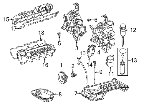 2000 Mercedes-Benz CL500 Filters
