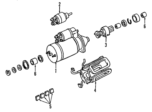 Brushes Diagram for 001-151-17-14