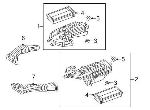 2021 Mercedes-Benz G550 Air Intake