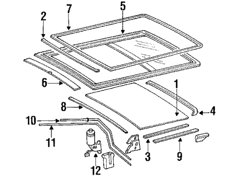 1993 Mercedes-Benz 190E Sunroof