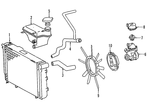 Headlamp Switch Diagram for 000-820-37-98