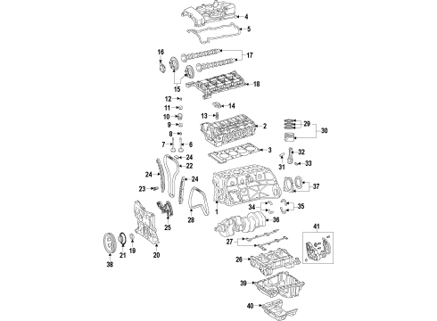 2013 Mercedes-Benz C250 Engine Parts, Mounts, Cylinder Head & Valves, Camshaft & Timing, Variable Valve Timing, Oil Pan, Oil Pump, Balance Shafts, Crankshaft & Bearings, Pistons, Rings & Bearings