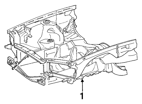 1984 Mercedes-Benz 300SD Front Sheet Metal