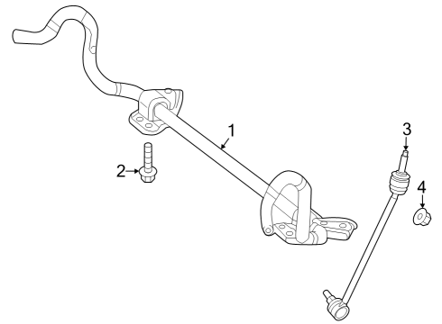 Stabilizer Link Diagram for 295-323-13-00