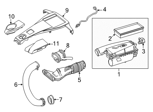 2015 Mercedes-Benz S550 Powertrain Control Diagram 6