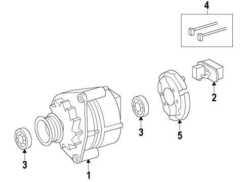 1995 Mercedes-Benz E320 Alternator