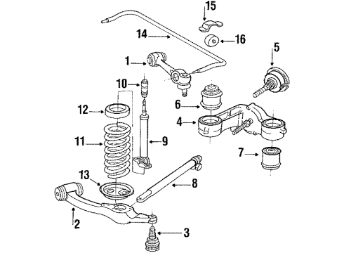 Damper Diagram for 115-323-06-44